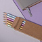 Набор цветных карандашей METALLIC, 6 цветов с логотипом в Балашихе заказать по выгодной цене в кибермаркете AvroraStore