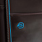 Сумка мужская для ноутбука Piquadro Blue Square, коричневая с логотипом в Балашихе заказать по выгодной цене в кибермаркете AvroraStore