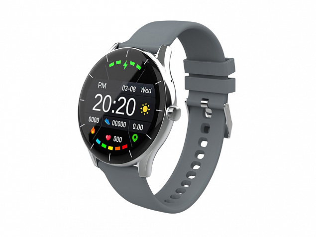 Умные часы «IoT Watch GT», 2 ремешка в комплекте с логотипом в Балашихе заказать по выгодной цене в кибермаркете AvroraStore