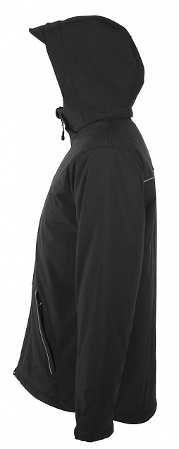 Куртка мужская Rock Men, черная с логотипом в Балашихе заказать по выгодной цене в кибермаркете AvroraStore