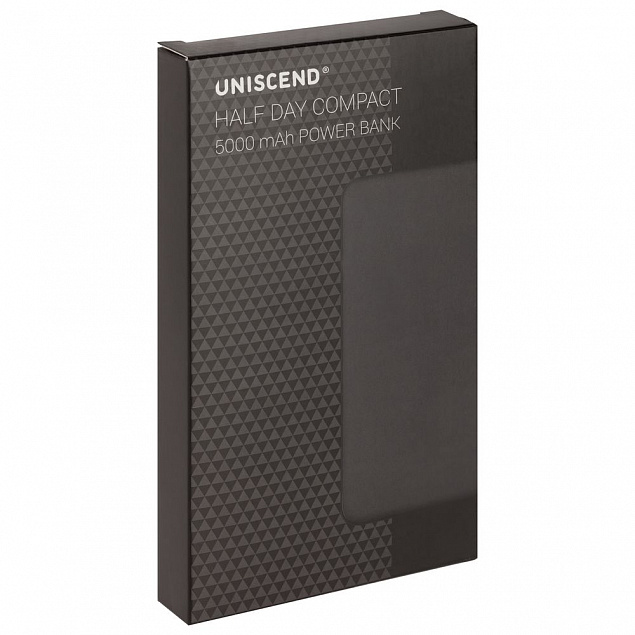 Внешний аккумулятор Uniscend Half Day Compact 5000 мAч, белый с логотипом в Балашихе заказать по выгодной цене в кибермаркете AvroraStore