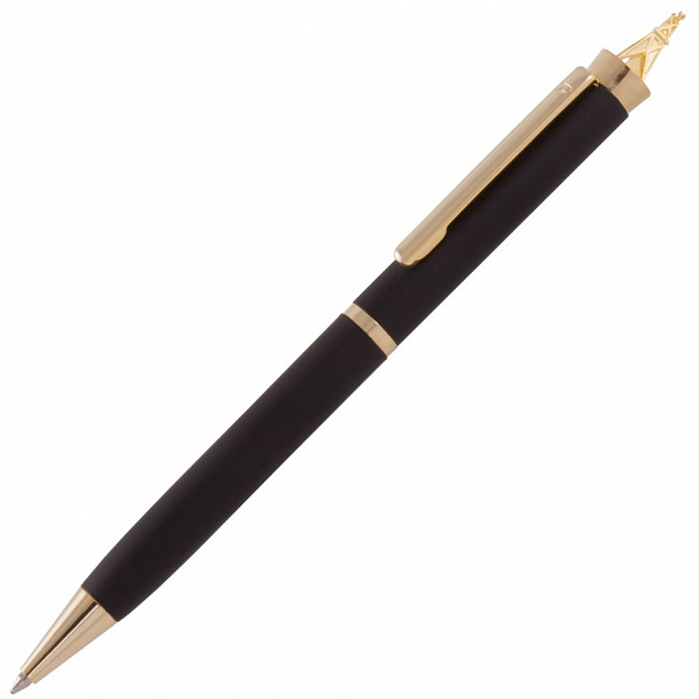 Ручка шариковая Pole Golden Top с логотипом в Балашихе заказать по выгодной цене в кибермаркете AvroraStore