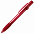 ALLEGRA LX, ручка шариковая с грипом, прозрачный красный, пластик с логотипом в Балашихе заказать по выгодной цене в кибермаркете AvroraStore