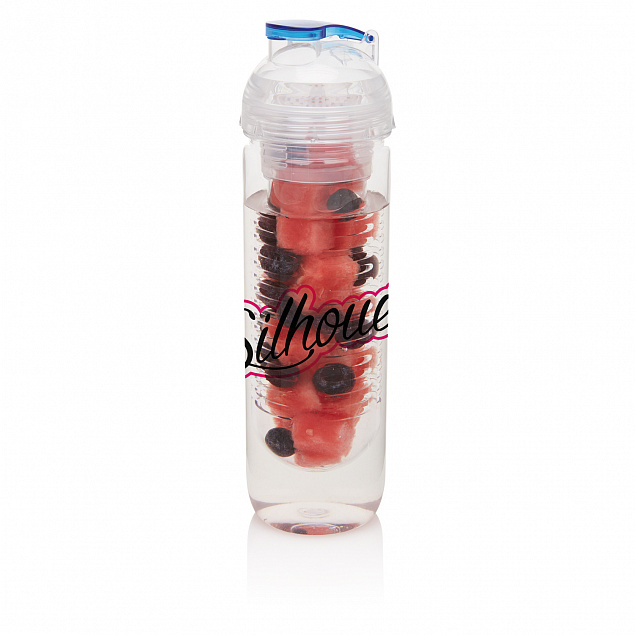 Бутылка для воды с контейнером для фруктов, 500 мл с логотипом в Балашихе заказать по выгодной цене в кибермаркете AvroraStore