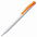Ручка шариковая Pin, белая с фиолетовым с логотипом в Балашихе заказать по выгодной цене в кибермаркете AvroraStore
