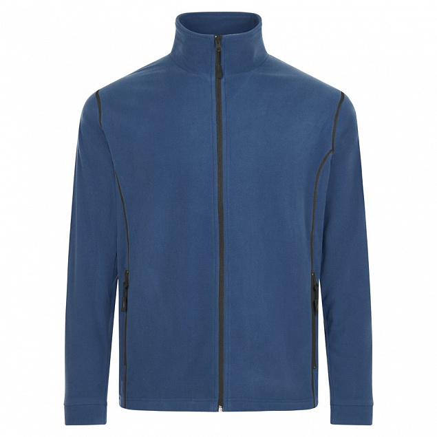 Куртка мужская Nova Men 200, синяя с серым с логотипом в Балашихе заказать по выгодной цене в кибермаркете AvroraStore
