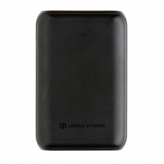 Внешний аккумулятор Urban Vitamin Alameda с быстрой зарядкой PD, 18 Вт, 10000 мАч с логотипом в Балашихе заказать по выгодной цене в кибермаркете AvroraStore