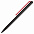Шариковая ручка GrafeeX в чехле, черная с зеленым с логотипом в Балашихе заказать по выгодной цене в кибермаркете AvroraStore