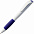 Ручка шариковая Grip, белая с фиолетовым с логотипом в Балашихе заказать по выгодной цене в кибермаркете AvroraStore
