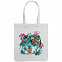 Холщовая сумка Floral, молочно-белая с логотипом в Балашихе заказать по выгодной цене в кибермаркете AvroraStore