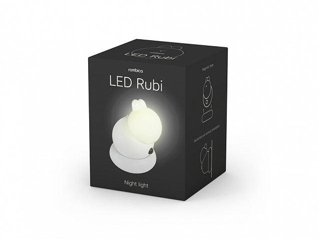 Ночник «LED Rubi» с логотипом в Балашихе заказать по выгодной цене в кибермаркете AvroraStore