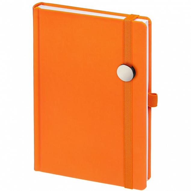 Ежедневник Favor Metal, недатированный, оранжевый с логотипом в Балашихе заказать по выгодной цене в кибермаркете AvroraStore