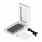 Внешний аккумулятор, In Velour, 10000 mah, серый,  подарочная упаковка с блистером с логотипом в Балашихе заказать по выгодной цене в кибермаркете AvroraStore
