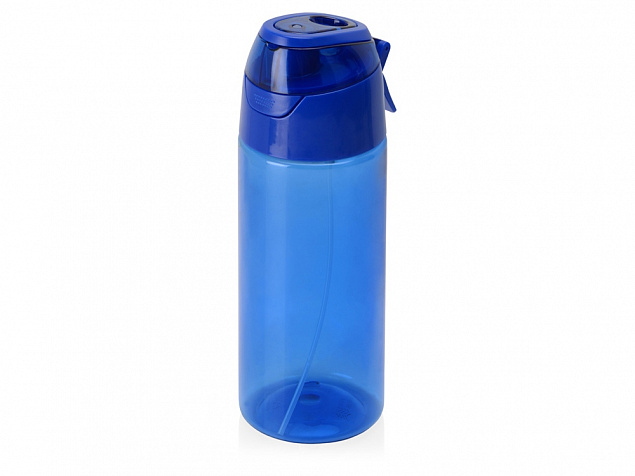 Спортивная бутылка с пульверизатором Spray, 600мл, Waterline, синий с логотипом в Балашихе заказать по выгодной цене в кибермаркете AvroraStore