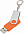 Флешка Twist, белая, 16 Гб с логотипом в Балашихе заказать по выгодной цене в кибермаркете AvroraStore