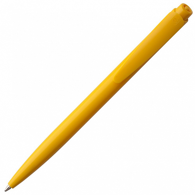 Ручка шариковая Senator Dart Polished, желтая с логотипом в Балашихе заказать по выгодной цене в кибермаркете AvroraStore