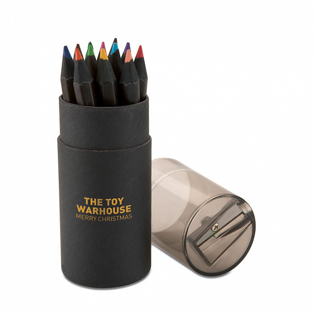Набор цветных карандашей с логотипом в Балашихе заказать по выгодной цене в кибермаркете AvroraStore