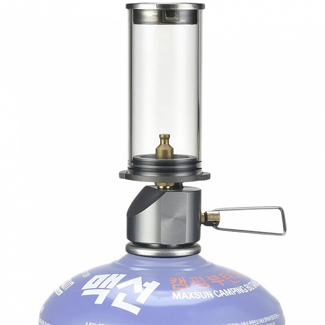 Туристическая газовая лампа BRS-55 с логотипом в Балашихе заказать по выгодной цене в кибермаркете AvroraStore