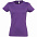Футболка женская Imperial Women 190, фиолетовая с логотипом в Балашихе заказать по выгодной цене в кибермаркете AvroraStore