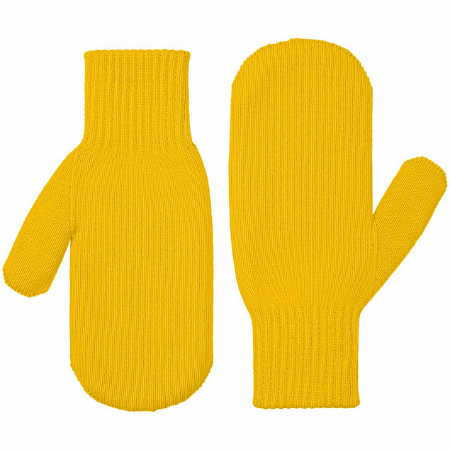 Варежки Life Explorer, желтые с логотипом в Балашихе заказать по выгодной цене в кибермаркете AvroraStore