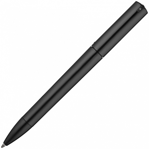 Ручка шариковая Split Neon, черная с логотипом в Балашихе заказать по выгодной цене в кибермаркете AvroraStore