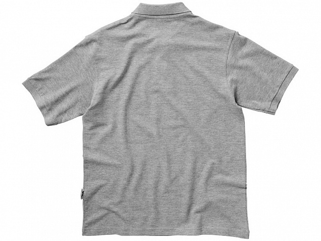 Рубашка поло Forehand мужская, серый с логотипом в Балашихе заказать по выгодной цене в кибермаркете AvroraStore
