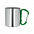 Кружка металлическая с карабином с логотипом в Балашихе заказать по выгодной цене в кибермаркете AvroraStore
