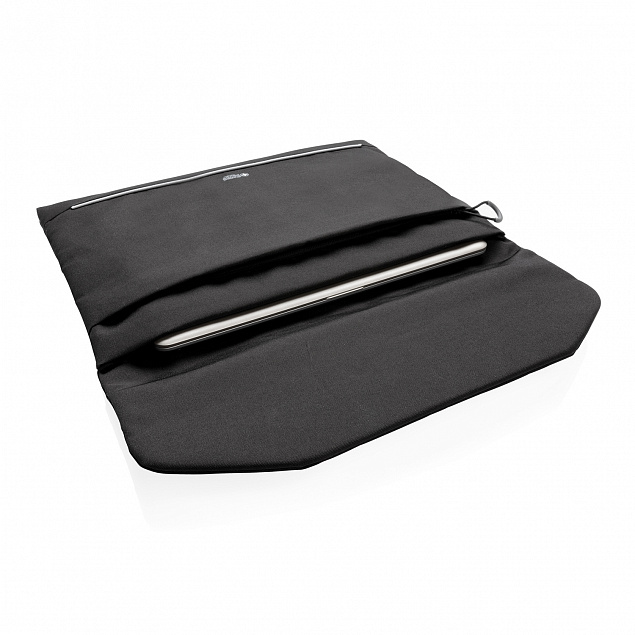 Чехол для ноутбука 15.6", черный с логотипом в Балашихе заказать по выгодной цене в кибермаркете AvroraStore