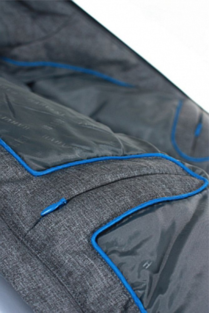Куртка мужская JACKSON, серый меланж с логотипом в Балашихе заказать по выгодной цене в кибермаркете AvroraStore