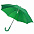 Зонт-трость Promo, темно-зеленый с логотипом в Балашихе заказать по выгодной цене в кибермаркете AvroraStore