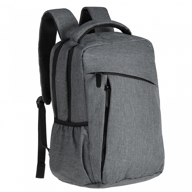 Рюкзак для ноутбука Burst, серый с логотипом в Балашихе заказать по выгодной цене в кибермаркете AvroraStore