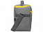 Изотермическая сумка-холодильник Classic c контрастной молнией, серый/желтый с логотипом в Балашихе заказать по выгодной цене в кибермаркете AvroraStore