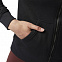 Толстовка женская с капюшоном Elements, черная с логотипом в Балашихе заказать по выгодной цене в кибермаркете AvroraStore