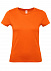Футболка женская E150 оранжевая с логотипом в Балашихе заказать по выгодной цене в кибермаркете AvroraStore