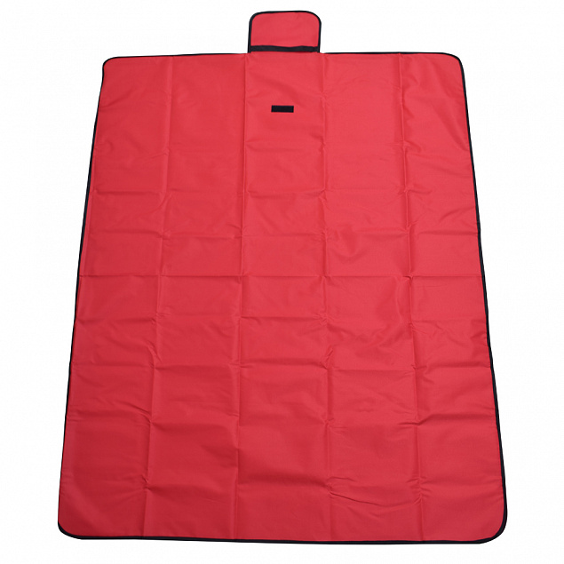 Плед для пикника Monaco - Красный PP с логотипом в Балашихе заказать по выгодной цене в кибермаркете AvroraStore