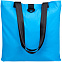 Шопер Manifest Color из светоотражающей ткани, синий с логотипом в Балашихе заказать по выгодной цене в кибермаркете AvroraStore