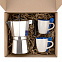 Набор для кофе Pairy, синий с логотипом в Балашихе заказать по выгодной цене в кибермаркете AvroraStore