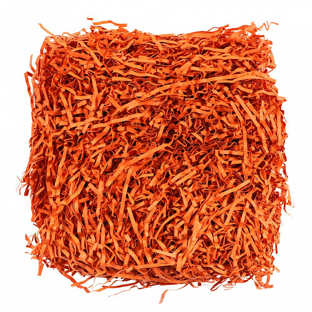Бумажный наполнитель Chip, оранжевый с логотипом в Балашихе заказать по выгодной цене в кибермаркете AvroraStore