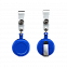 Ретрактор 4hand (синий) с логотипом в Балашихе заказать по выгодной цене в кибермаркете AvroraStore