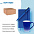 Набор подарочный SOFT-STYLE: бизнес-блокнот, ручка, кружка, коробка, стружка, синий с логотипом в Балашихе заказать по выгодной цене в кибермаркете AvroraStore