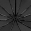 Зонт складной Fiber Magic Major, черный с логотипом в Балашихе заказать по выгодной цене в кибермаркете AvroraStore