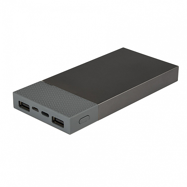 Универсальное зарядное устройство "Slim Pro" (10000mAh) с логотипом в Балашихе заказать по выгодной цене в кибермаркете AvroraStore