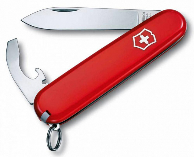 Армейский нож Bantam 84, красный с логотипом в Балашихе заказать по выгодной цене в кибермаркете AvroraStore