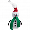 Елочная игрушка «Снеговик» с логотипом в Балашихе заказать по выгодной цене в кибермаркете AvroraStore