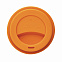Стакан с крышкой PLA, 350 мл, оранжевый с логотипом в Балашихе заказать по выгодной цене в кибермаркете AvroraStore