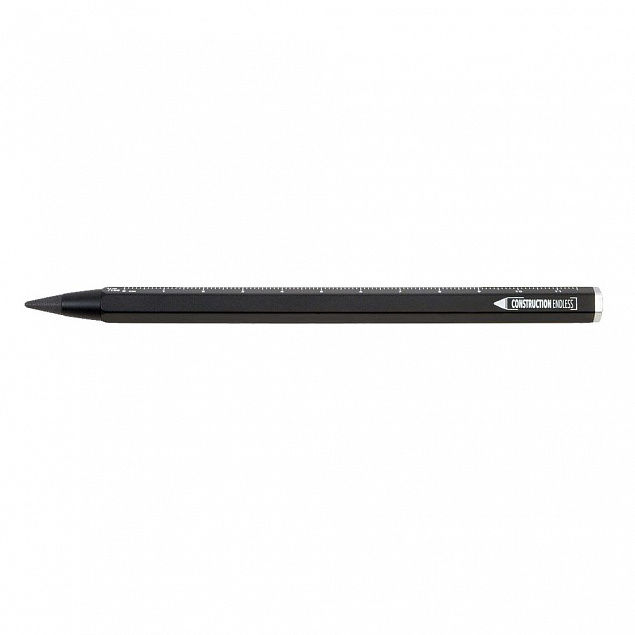 Вечный карандаш Construction Endless, черный с логотипом в Балашихе заказать по выгодной цене в кибермаркете AvroraStore