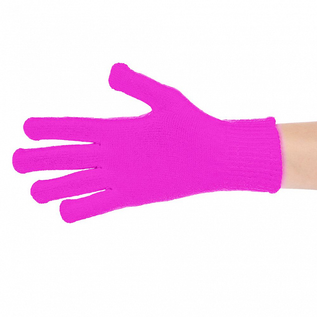 Перчатки Urban Flow, розовый неон с логотипом в Балашихе заказать по выгодной цене в кибермаркете AvroraStore