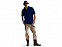 Рубашка поло Forehand мужская, темно-синий с логотипом в Балашихе заказать по выгодной цене в кибермаркете AvroraStore