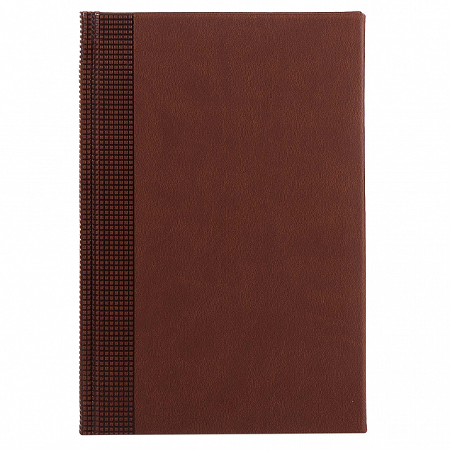Ежедневник VELVET, А5,  датированный (2022 г.), коричневый с логотипом в Балашихе заказать по выгодной цене в кибермаркете AvroraStore