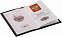 Обложка для паспорта Twill, серая с логотипом в Балашихе заказать по выгодной цене в кибермаркете AvroraStore